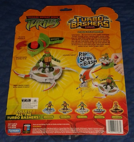 2004 * TURBO BASHERS RAPH (MOC) * TEENAGE MUTANT NINJA TURTLES TMNT - Picture 3 of 4