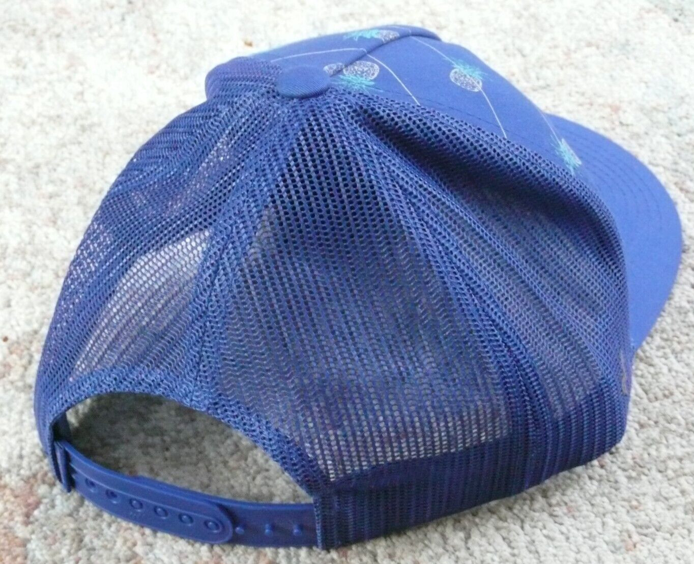 Travis Mathew Blue Pineapple Snapback Trucker Hat… - image 2