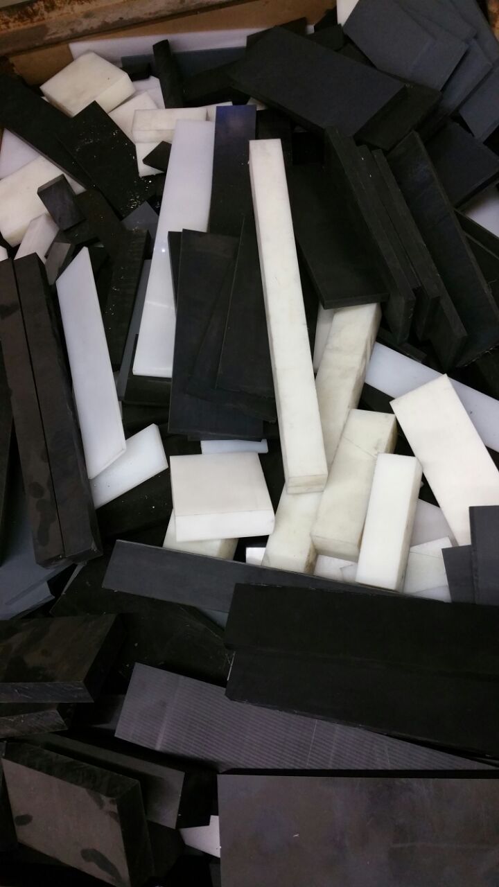 5 Kg Kunststoff Reste Restst Cke Platten Zuschnitte Schwarz Wei 