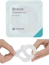 10 count 12045 Coloplast Brava Protective Seal Ring Ostomy Ileostomy