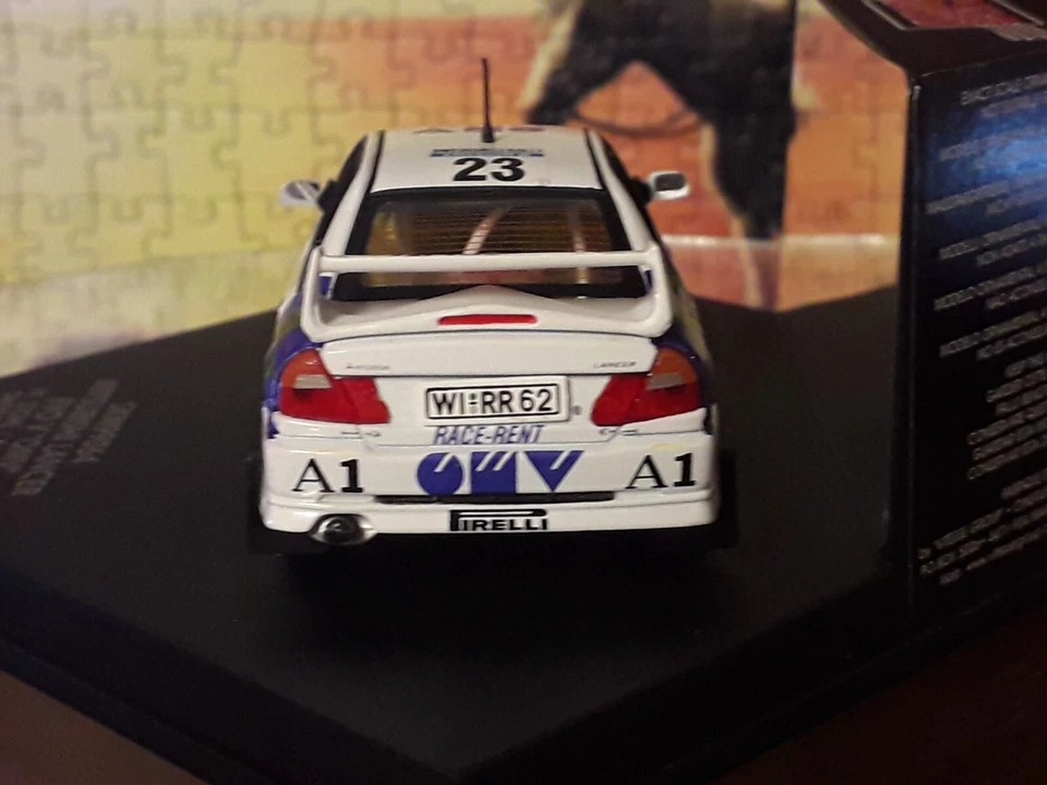 skid skm99064 mitsubishi lancer evo V rally svezia 1999 M.STOHL 1:43 - Immagine 3 di 4