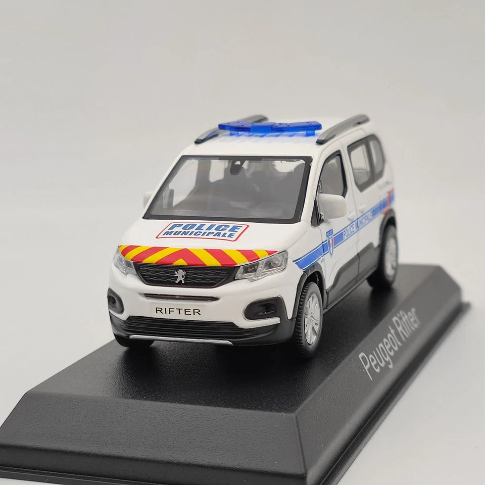 1/43 Norev Peugeot Rifter Police Municipale 2019 Diecast Models Car Collection - Image 4 of 4