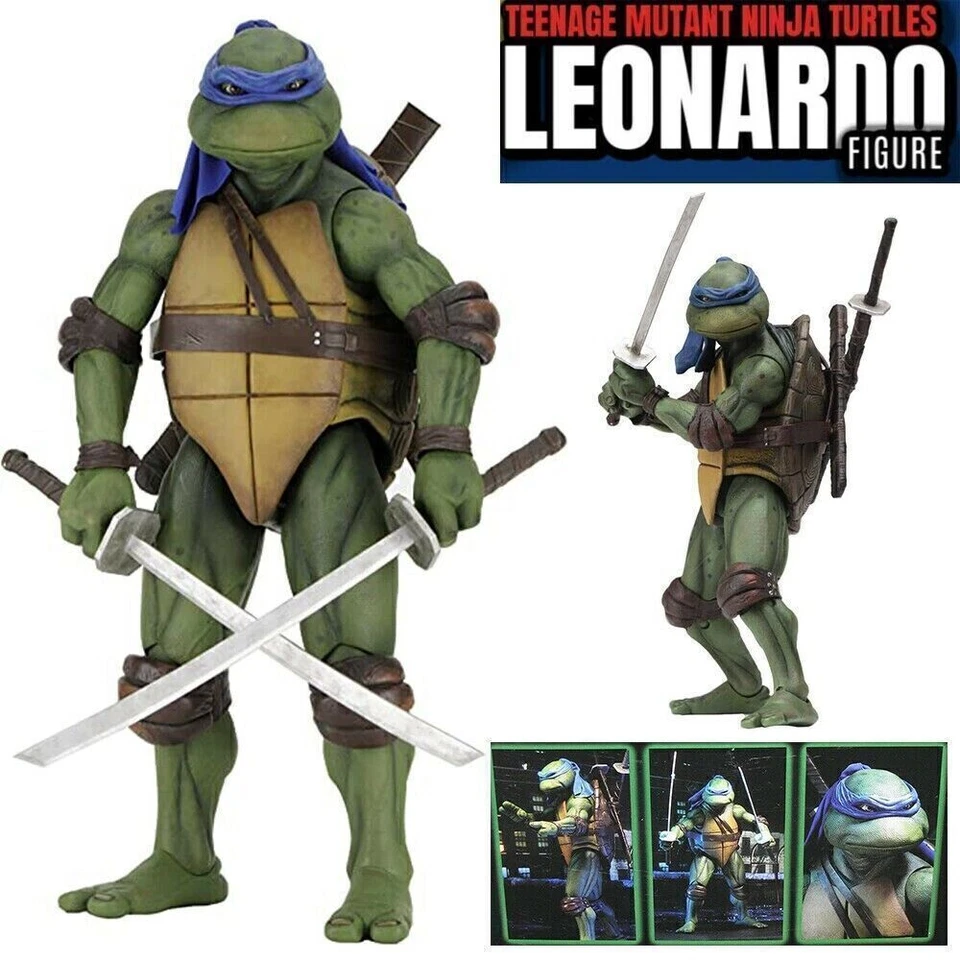Ninja Turtles 1990 Movie 18cm NECA TMNT Teenage Movable Toy Mutant Action Figure - image 2 of 4