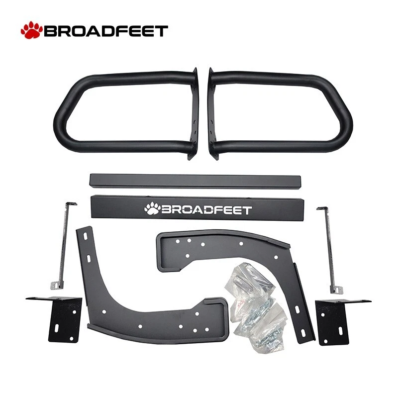 Protector de empuje de parachoques de cepillo delantero negro para camioneta Ford Transit 2015-2023 Foto 2 de 4