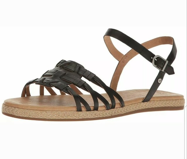 black flat sandals australia