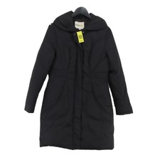 Clements Ribeiro Women's Coat Uk 12 Black Cotton