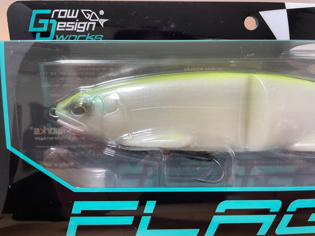 Grow Design Works FLAG 255 # Sparkle Lemon swimbait