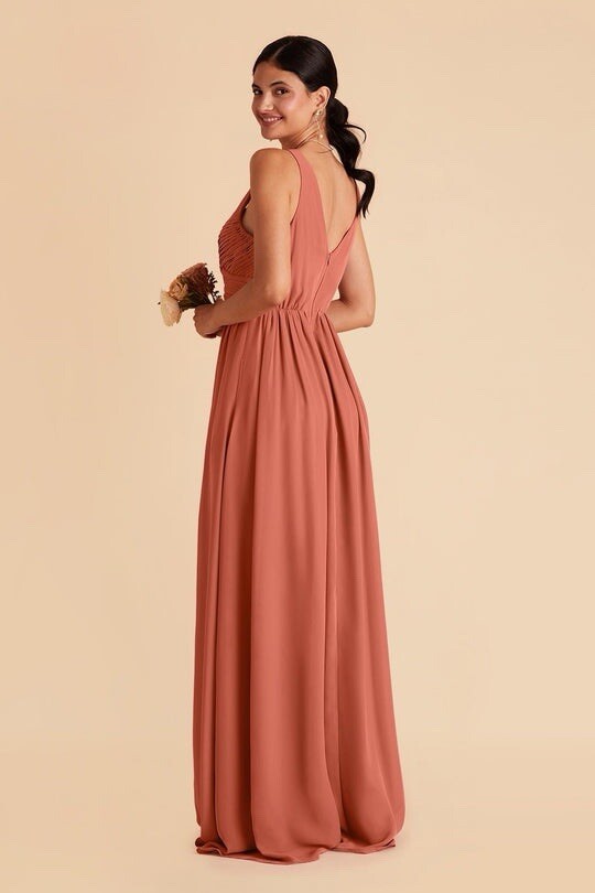 birdy grey laurie empire dress Eucalyptus Bridesmaid Dress Chiffon Size XS