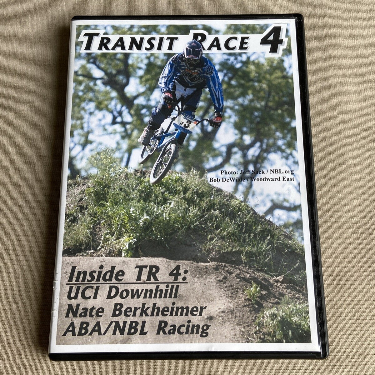 Transit Race 4 (DVD 2004) BMX Inside UCI Downhill Nate Berkheimer