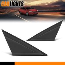 Pair Fit For Ford Focus 2012-2018 Window Mirror Fender Corner Molding Cap
