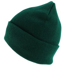 Winter Weather Fleece Lined Long Cuff Ribbed Beanie - FREE SHIPPING