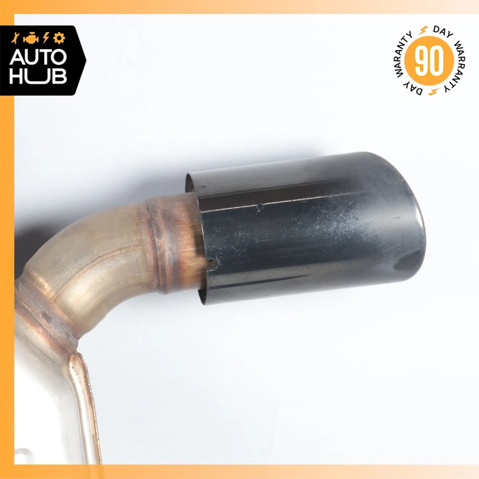 Резонатор в сборе наконечники двойных выхлопных глушителей 16–18 Audi TT 2,0 л от оригинального производителя 54k - Изображение 2 из 4