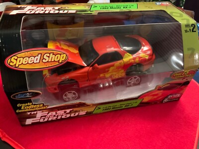 ミニカー THE FAST and the FURIOUS 1994 Mazda RX-7 Fast & Furious 1994 Mazda RX-7 1:18 Racing Champions Speed Shop