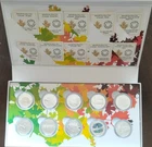2014 CANADA $10 O CANADA SERIES .9999 SILVER 10-COIN SET W/BOX & COA FREE SHIP