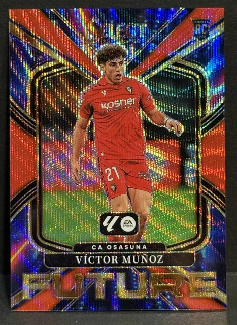 2025-26 Panini Select La Liga Osasuna RC Victor Munoz Future Red Prizm /49