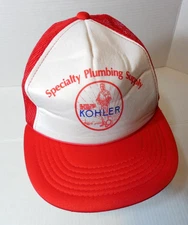 Vintage Kohler Plumbing Supply Hat  Snapback Cap Trucker Hazelwood Sri Lanka