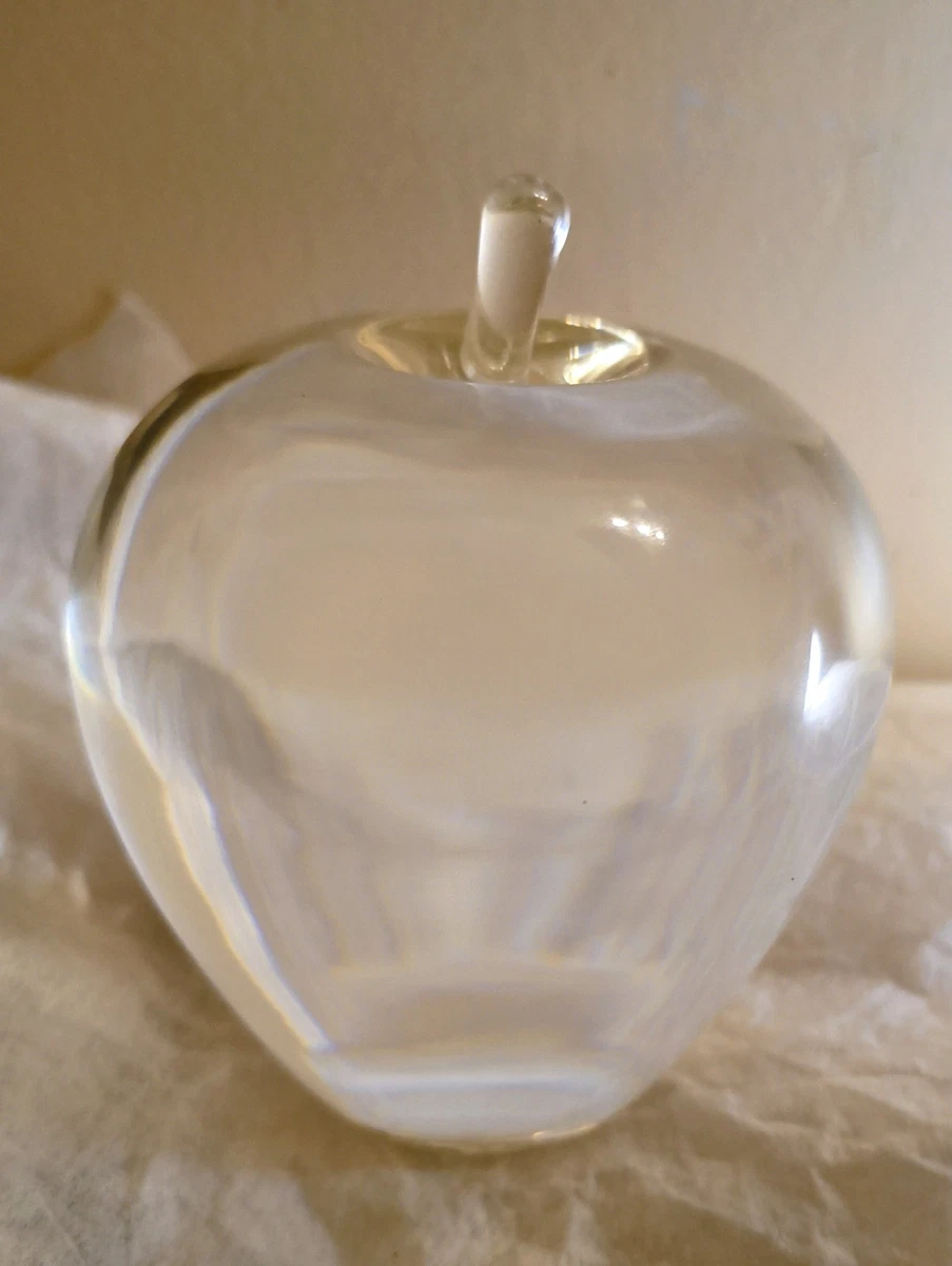 Steuben Crystal Apple for sale | eBay