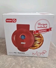 Dash Mini Pie Maker with Dough Cutter. Dual Non-stick Pie Plates. Perfect Pies