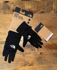 The North Face Kids Etip Gloves L Black Warm Touchscreen Winter