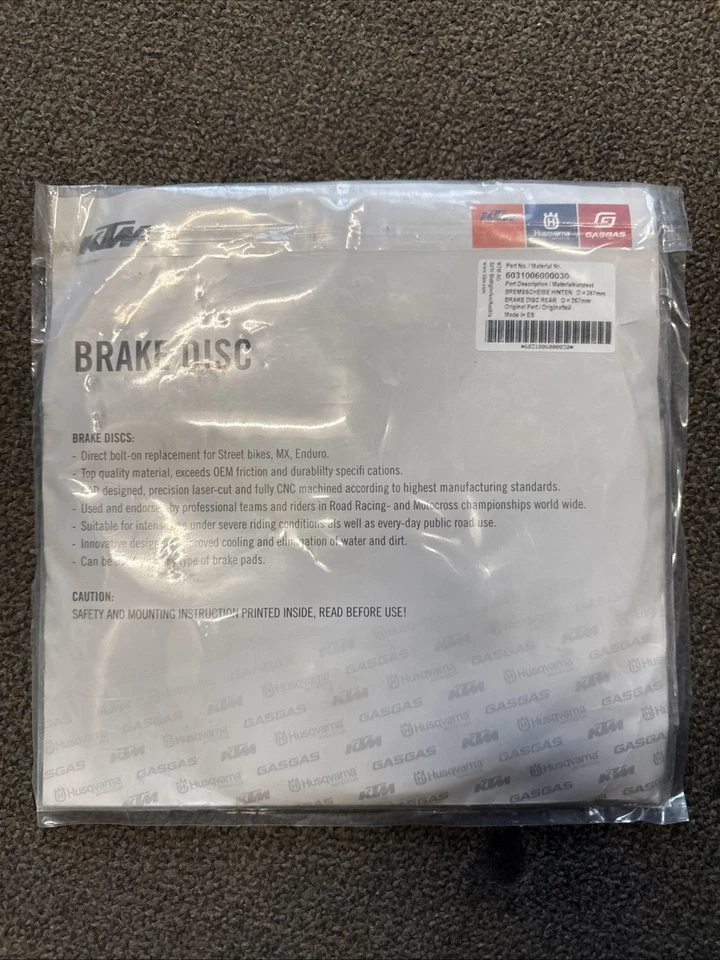 KTM Brake Disc for 1190/1090 and 1290 Super Adventure - Image 2 of 4