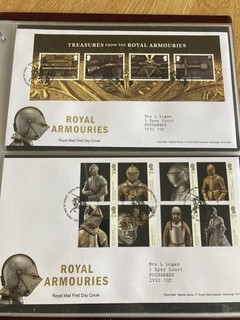 GB UK 2025 Royal Armouries 2 pristine FDC covers High Original Cost £1.99 start