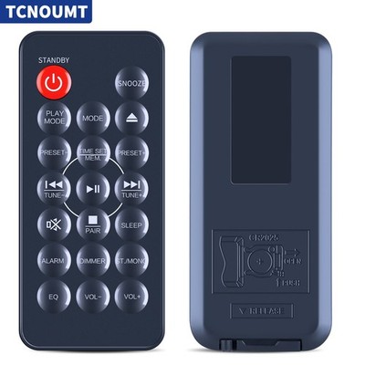 Remote Control For Jensen JBS-210 3-Piece Modern Compact Bluetooth Stereo System