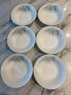 Royal Stafford Blossom Time Set Of 6 X 17cm Dessert/Cereal Bowls