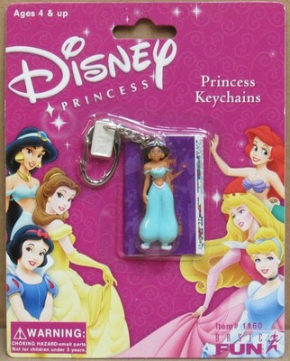 Disney Princess ''Aladdin'' Jasmine Keychain by Basic Fun NIP
