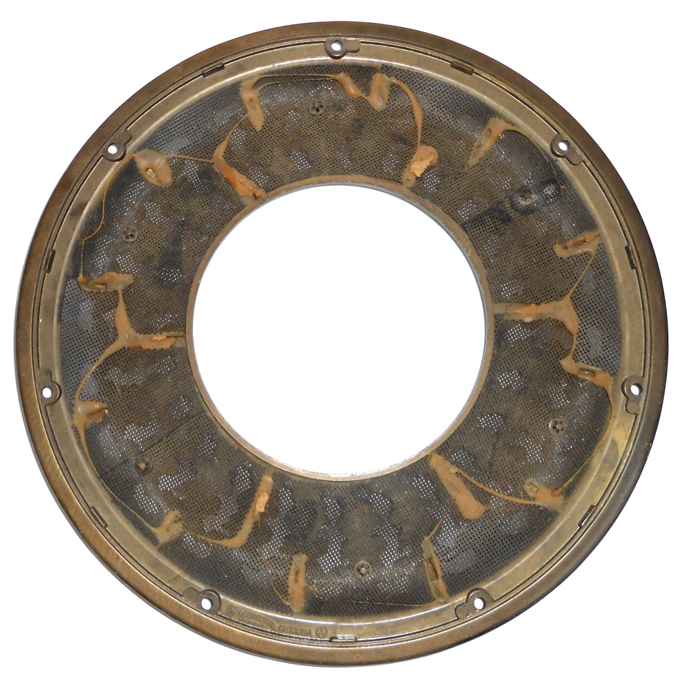 Vtg. Casablanca Victorian Inteli-Touch Ceiling Fan Motor Cover Plate Lower Grill - Image 4 of 4