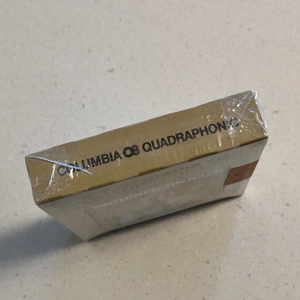 SEALED Quad WALTER CARLOS "Switched On Bach" 8-Track Tape QUADRAPHONIC Moog - Image 4 of 4