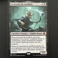 Magic the Gathering Adevntures In Forgotten Realms - Acererak the Archlich