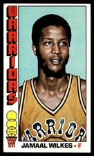 1976-77 Topps Jamaal Wilkes (HOF) #16 - Golden State Warriors - VG