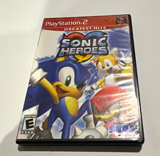 SEGA Sonic Heroes Greatest Hits (Sony PlayStation 2 PS2) NTSC E 2003