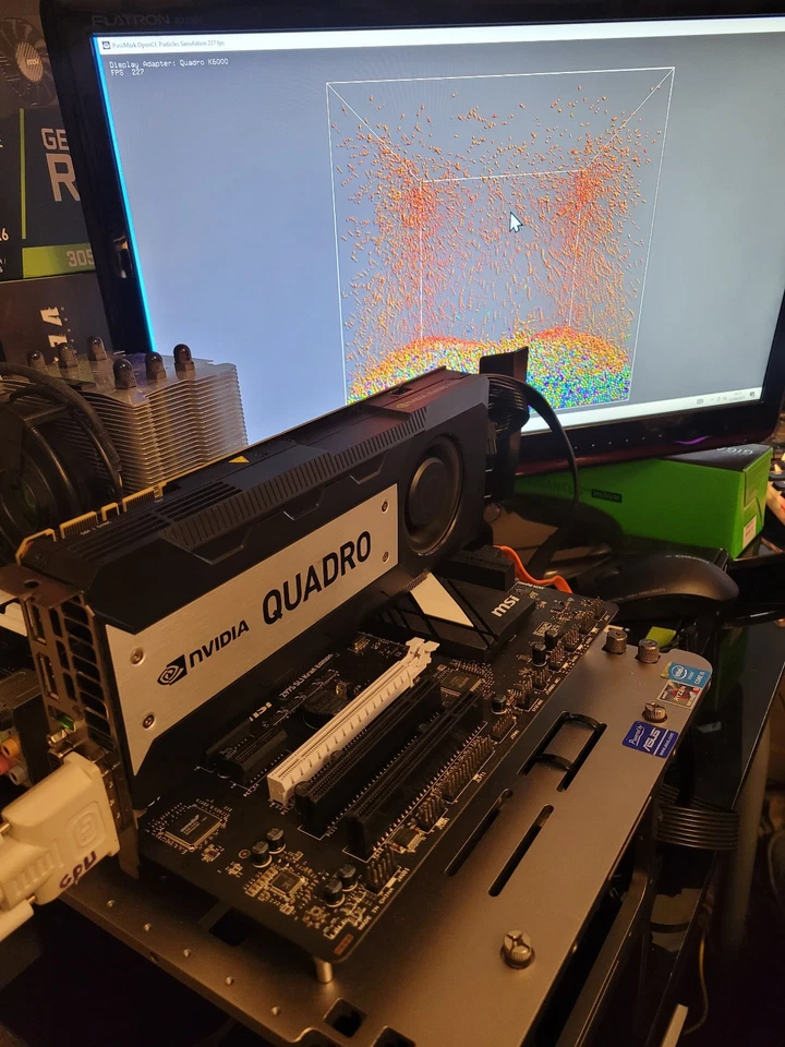 NVIDIA Quadro K6000 12GB GDDR5 PC Workstation Graphics Card | Expertly Tested - Image 3 of 4