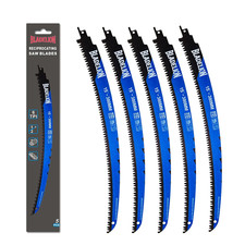 15 Inch Japanese Teeth Reciprocating Saw Blades 5-Piece | Arc Edge Wood Pruning