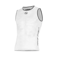 freedom white/grey MBWEAR bicycle summer mesh sleeveless jersey