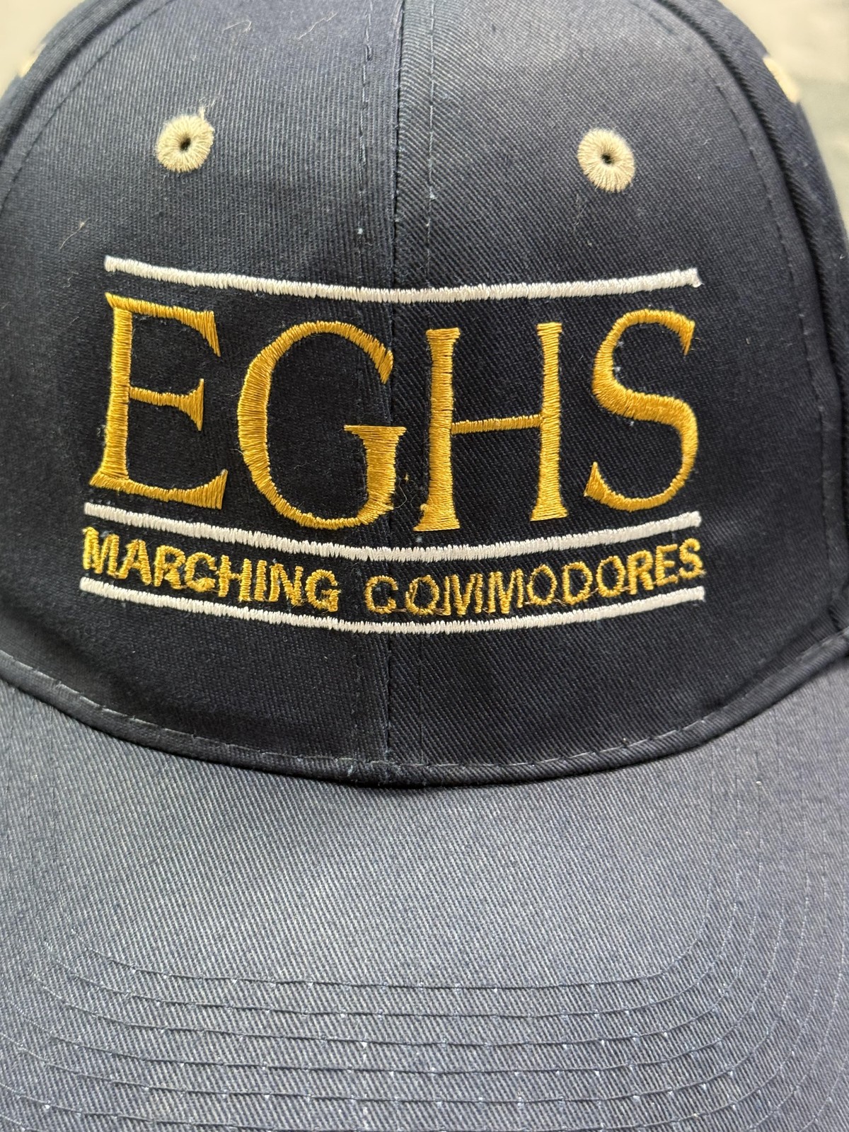 EGHS Marching Commodores Hat Cap Baseball Strap B… - image 2