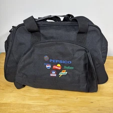 Vintage 90s Pepsi Co Employee Duffle Bag With Strap Frito Lay Gatorade Quaker +