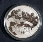 2020 Tuvalu 1 oz 999 Silver Round VENOM Lot 210750