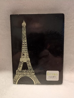 Eiffel Tower Eccolo World Traveler Writing Journal Brand New Sealed