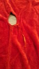 RED Christmas Tree Skirt White Accent Trim 48" By Santa's Best — photo 3
