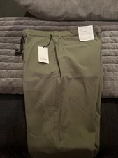 NWT Goodfellow & Co Men's Slim Tech Chino Size 38-30- Olive Green