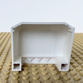 LEGO City, Recreation: Camper White Windscreen 5 x 6 x 2, 61484, 7639 PART, 2009