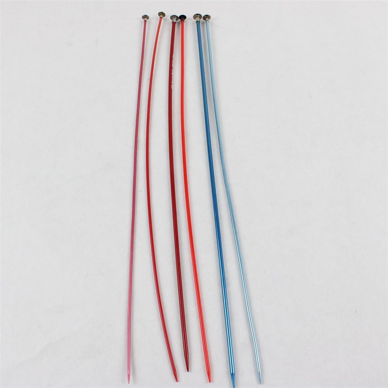 Susan Bates Size 4 14in Aluminum Single Point Knitting Needles Set of 3 Pairs