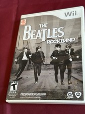 The Beatles: Rock Band Nintendo Wii, 2009 Acceptable Condition.