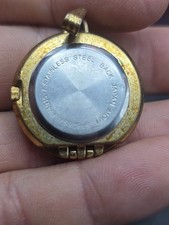 Vintage Avon Quartz Pendant Watch Magnifying Glass