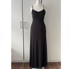 Urban Outfitters Strappy Mesh Maxi Dress Black Size XXS  Slit