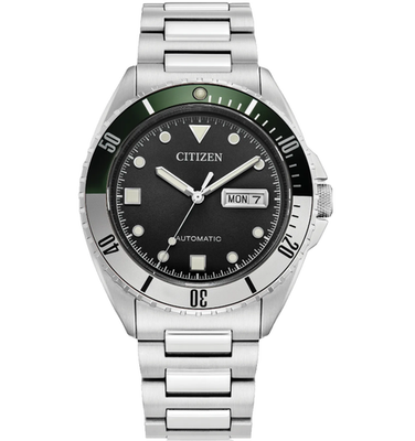 Citizen Mens Sport Luxury Automatic Silver Stainless Steel Watch