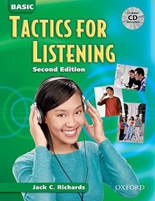 BASIC TACTICS FOR LISTENING: STUDENT BOOK WITH AUDIO By Jack C. Richards *VG+*