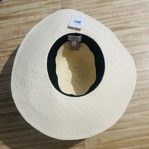 Brixton Janae Sun Hat Natural Medium Large M/L - Picture 3 of 7